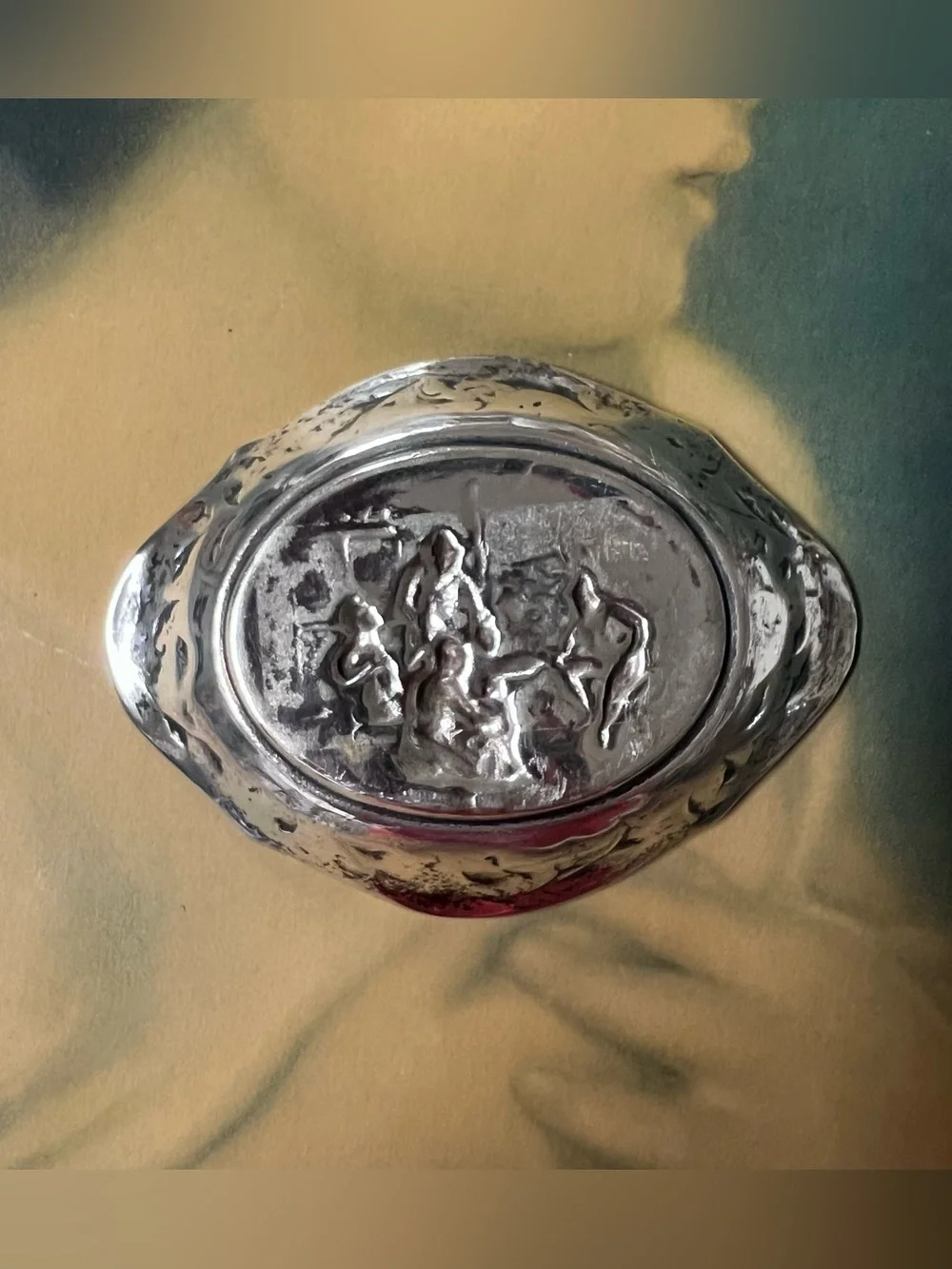 Swedish Solid Silver Tray